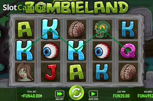 Bildschirm4. Zombieland slot
