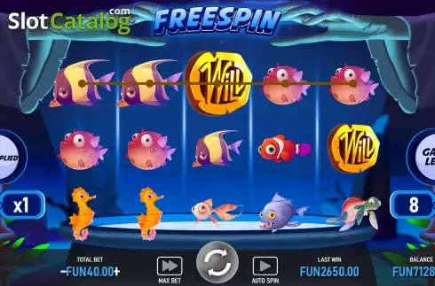 Win Screen 3. Magical Fish Tank slot