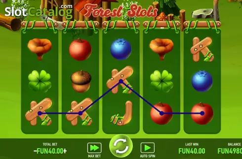 Win Screen 2. Enchanted Forest (Urgent Games) slot