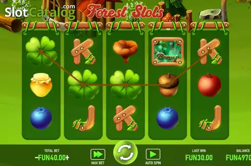 Win Screen 3. Enchanted Forest (Urgent Games) slot