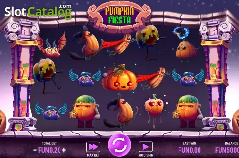 画面2. Pumpkins Fiesta カジノスロット