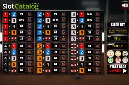 Bildschirm3. Greyhound Racing (Urgent Games) slot