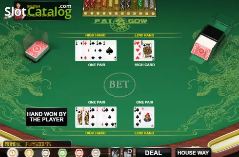 Pantalla7. Pai Gow Poker (Urgent Games) Tragamonedas 