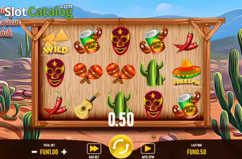 Bildschirm3. Spicy Mexican Chili slot
