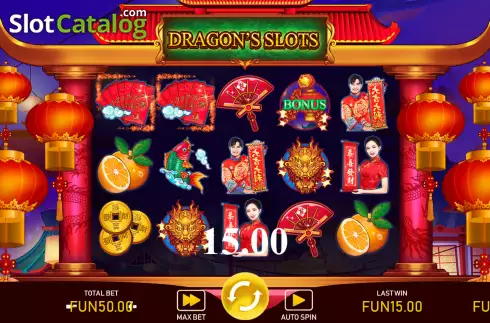 Bildschirm4. Dragon's Slots slot