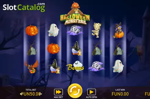 Captura de tela2. Halloween Monsters slot