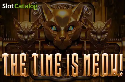 The Time is Meow Logo