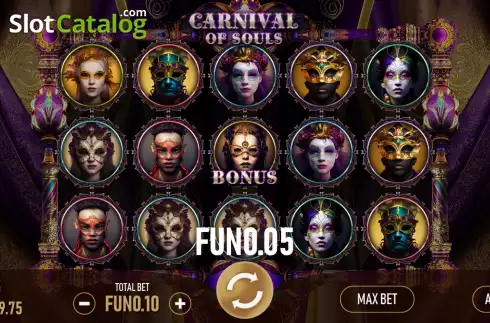 Bildschirm3. Carnival of Souls slot