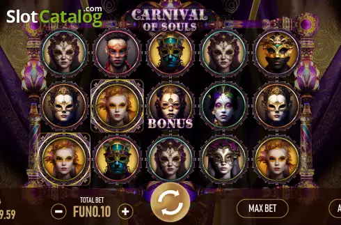 Bildschirm4. Carnival of Souls slot
