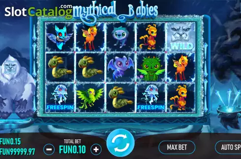Schermo2. Mythical Babies slot