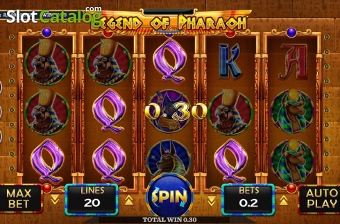 kuvaruutu3. Legend of Pharaoh hedelmäpeli (Vela Gaming)
		