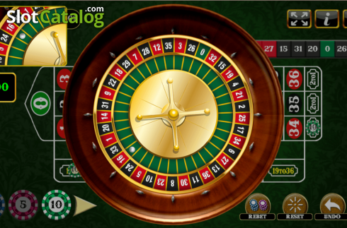 Bildschirm3. European Roulette (Vela Gaming) slot