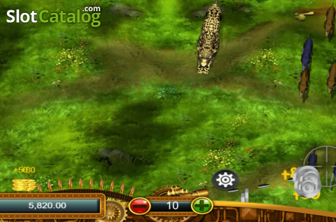 Game Screen. Safari Hunter slot