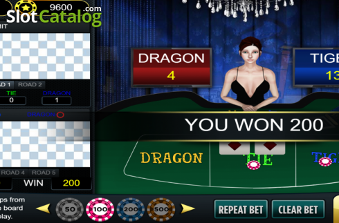 Win Screen 3. Dragon Tiger (Vela Gaming) slot