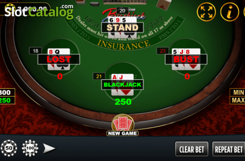 Captura de tela5. American Blackjack (Vela Gaming) slot