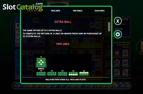 画面7. Bingo 3 カジノスロット