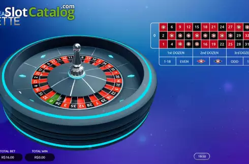 Game screen 3. European Roulette (Vibra Gaming) slot