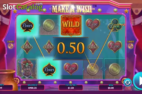 Bildschirm6. Make a Wish slot