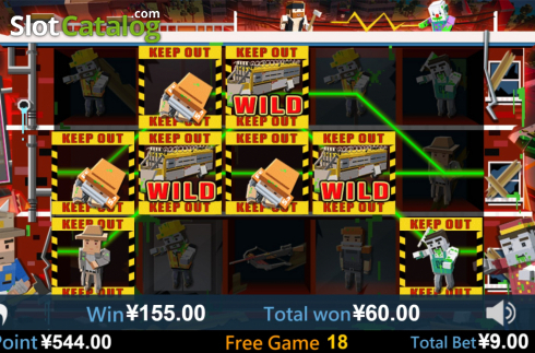 Win Screen 2. Zombie Hunter (Virtual Tech) slot