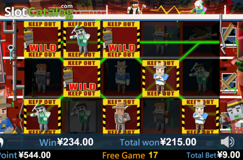 Win Screen 3. Zombie Hunter (Virtual Tech) slot