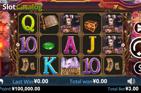 Bildschirm2. FoxSpirit slot (Virtual Tech)
		