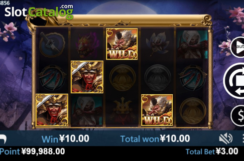 Ecran3. Ninja (Virtual Tech) slot (Virtual Tech)
		