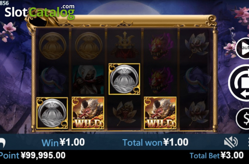 Ecran4. Ninja (Virtual Tech) slot (Virtual Tech)
		