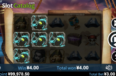 Écran5. Pirates (Virtual Tech) Machine à sous (Virtual Tech)
		