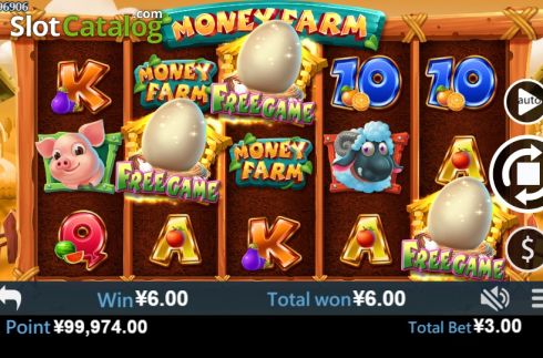 Schermo4. Money Farm (Virtual Tech) slot