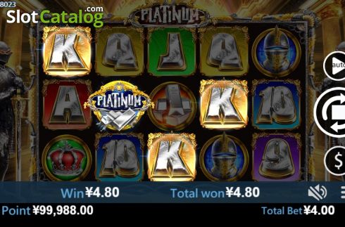 Schermo3. Platinum (Virtual Tech) slot