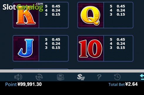Bildschirm9. Diamond Eternity (Virtual Tech) slot