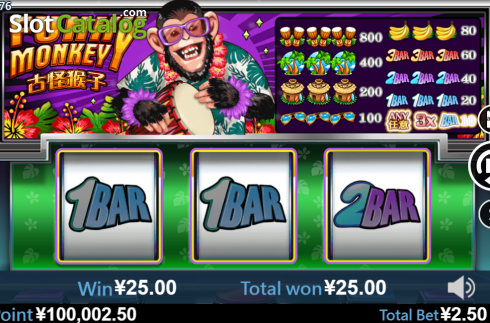 Pantalla5. Funky Monkey (Virtual Tech) Tragamonedas