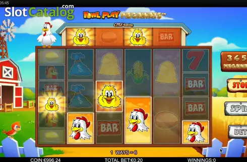 Captura de tela3. Fowl Play Megaways slot