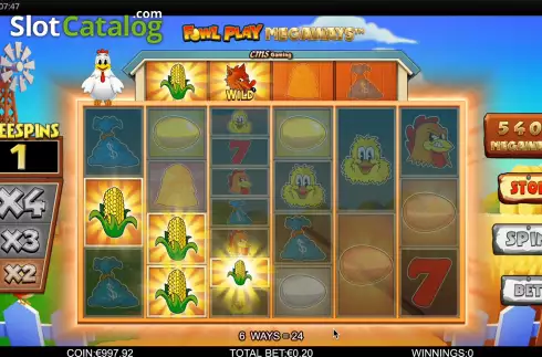 Captura de tela6. Fowl Play Megaways slot