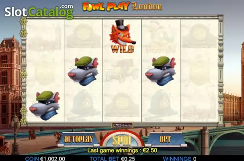 Captura de tela3. Fowl Play London slot