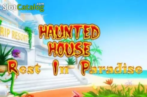 Haunted House Rest In Paradise Logo