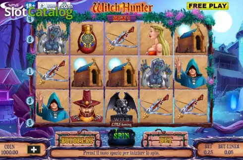 Bildschirm2. Witch Hunter slot