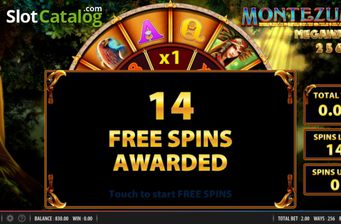 Free Spins 2. Montezuma Megaways slot