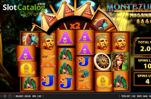 Bildschirm8. Montezuma Megaways slot
