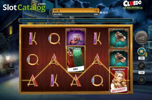 Win Screen 1. Cluedo Cash Mystery slot