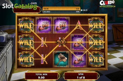 Free Spins 2. Cluedo Cash Mystery slot