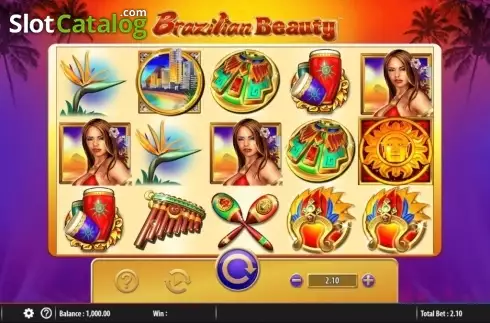 Reel Screen. Brazilian Beauty slot