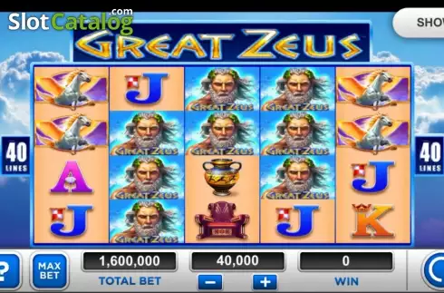 Screen2. Great Zeus slot