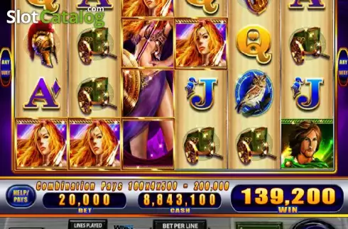 Screen5. Lady of Athens slot
