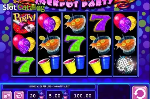 画面2. Super Jackpot Party カジノスロット