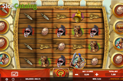 Tela 4. Spartacus Call to Arms slot