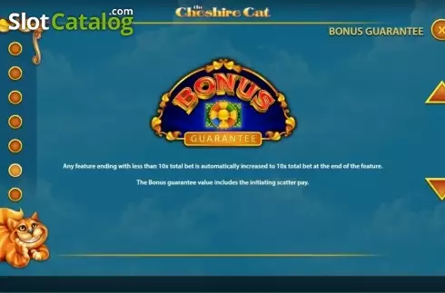 Screen7. The Cheshire Cat slot