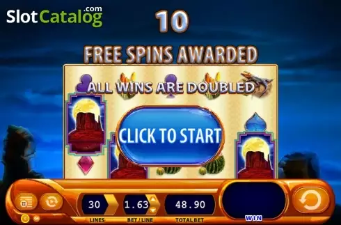 Free Spins screen 1. Buffalo Spirit (WMS) slot