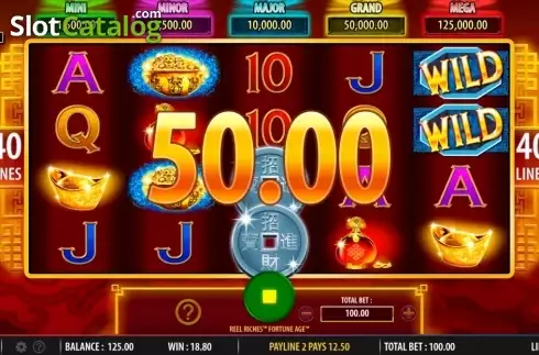 Win 2. Reel Riches Fortune Age slot