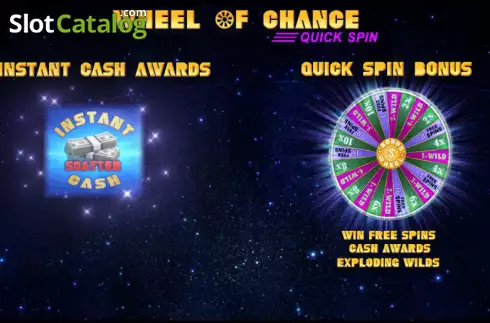 Schermo2. Wheel of Chance Quick Spin slot